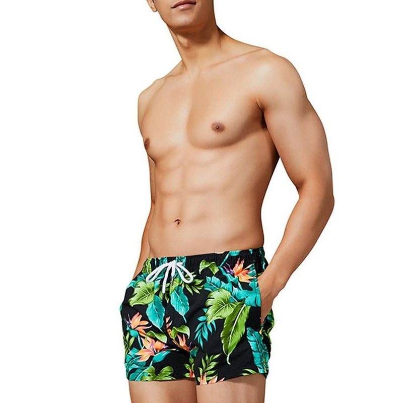 Men's Beachwear Floral Shorts - AM APPAREL