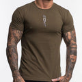 Men's Casual Cotton Fitness Short Sleeve T-shirt - AM APPAREL