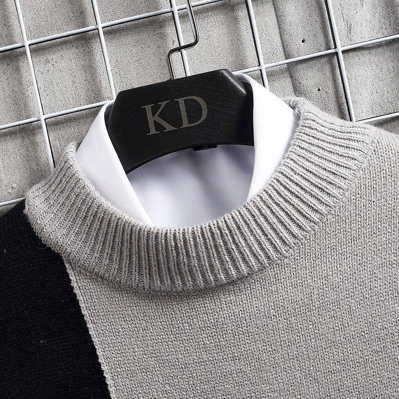Men's Casual Loose Fit Turtleneck Knitted Pullover - AM APPAREL
