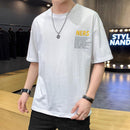 Men's Casual O-Neck 100% Cotton T-shirt - AM APPAREL