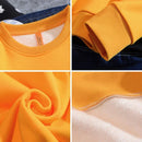 Men's Casual Plain Color Light Weight Sweatshirt - AM APPAREL