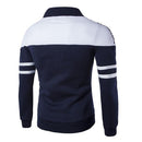 Men's Daily Color Block Polyester Jacket - AM APPAREL