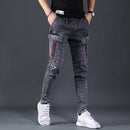 Men's Designer Cargo Slim Fit Stretchy Pants - AM APPAREL