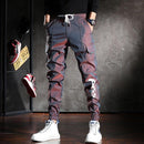 Men's Designer Color Reflective Cargo Pants - AM APPAREL