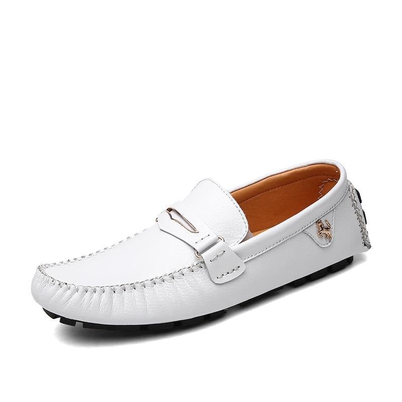 Men's Fashion Moccasin Soft Comfy Loafers - AM APPAREL