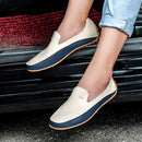 Men's Faux Leather Driving Loafers - AM APPAREL
