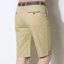 Men's Knee Length Stretch Cotton Shorts - AM APPAREL