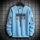 Men's Spring Loose Light Weight Long Sleeve Top - AM APPAREL