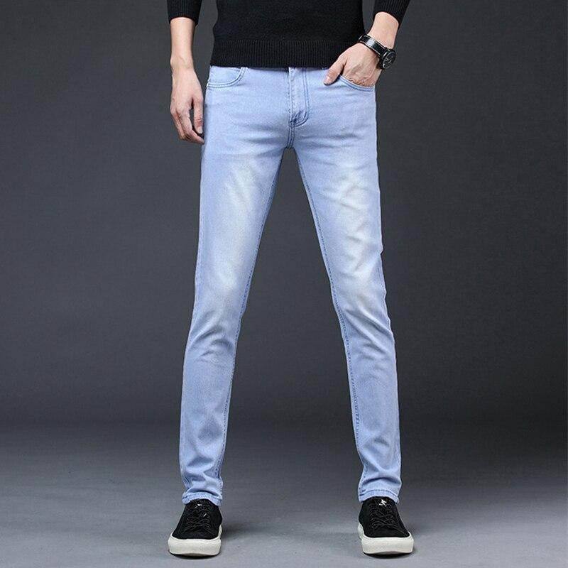 Men's Straight Full Length Jeans - AM APPAREL
