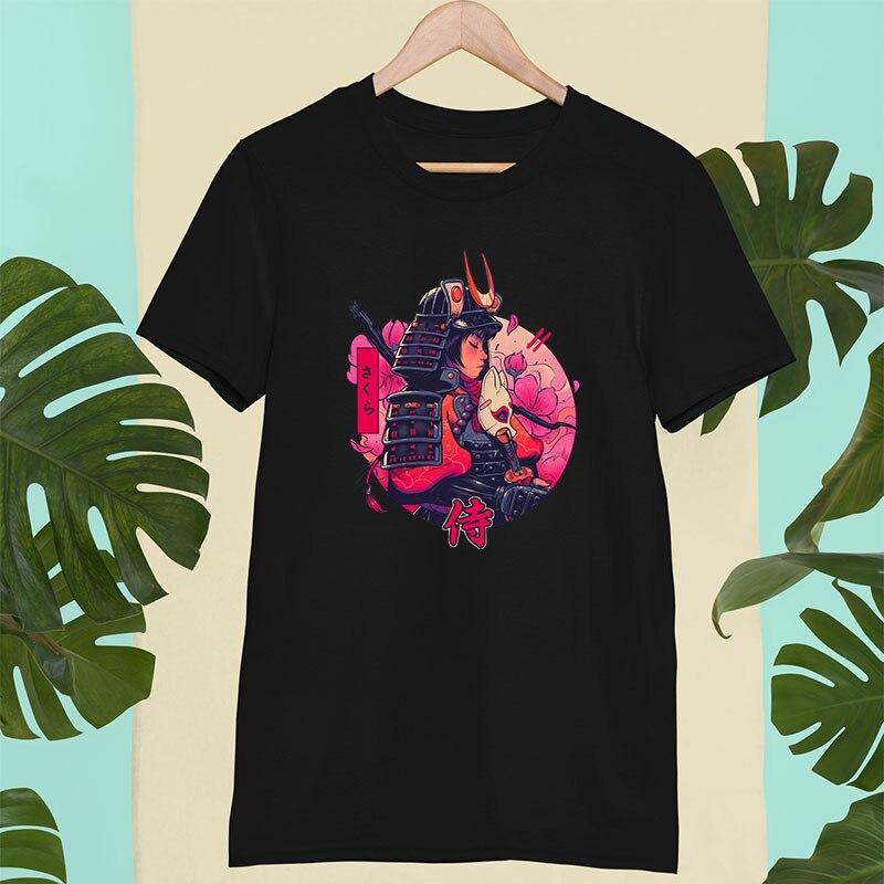 Samurai Graphic T-shirt - AM APPAREL