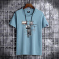 Short Sleeve Cotton Summer Unisex T-shirt - AM APPAREL