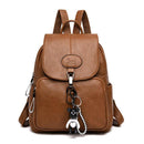 Soft PU Vintage Backpack - AM APPAREL