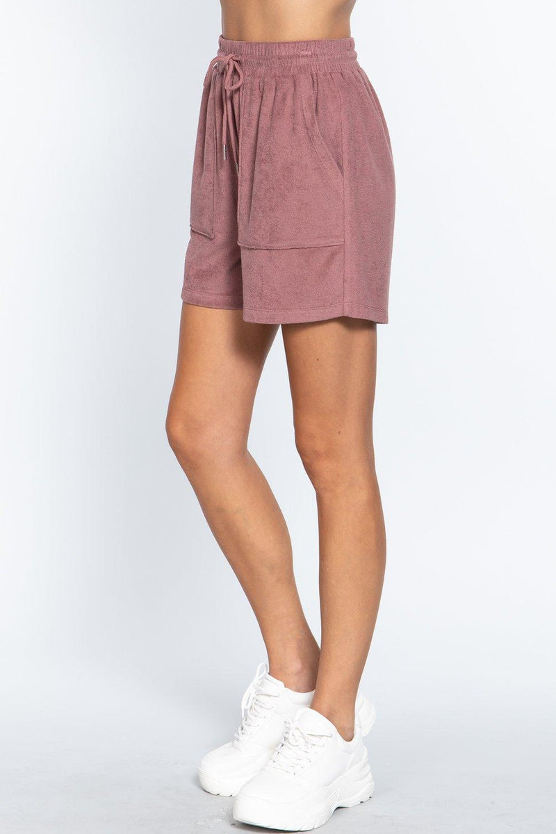 Terry Toweling Shorts - AM APPAREL