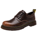 UB Men's Genuine Leather Handmade Low Cut Boots - AM APPAREL