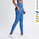 Women's Tie Dye Fitness Bandage Sport Bra & Leggings Set - AM APPAREL