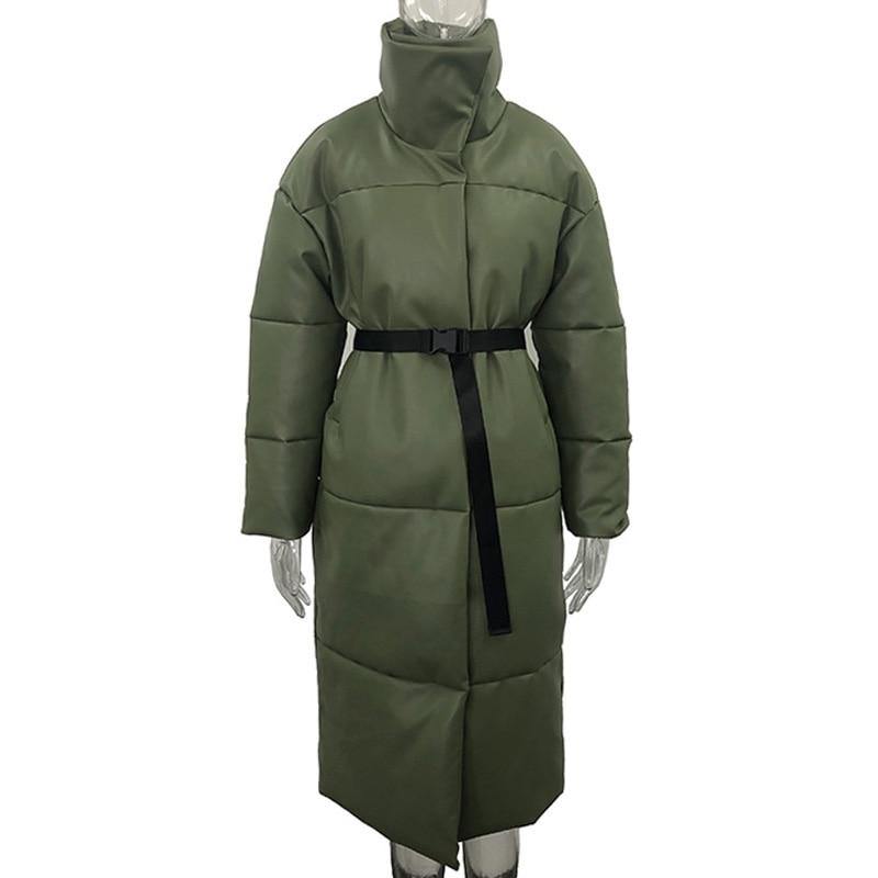 Women's Winter Warm Parkas  Long Jackets - AM APPAREL